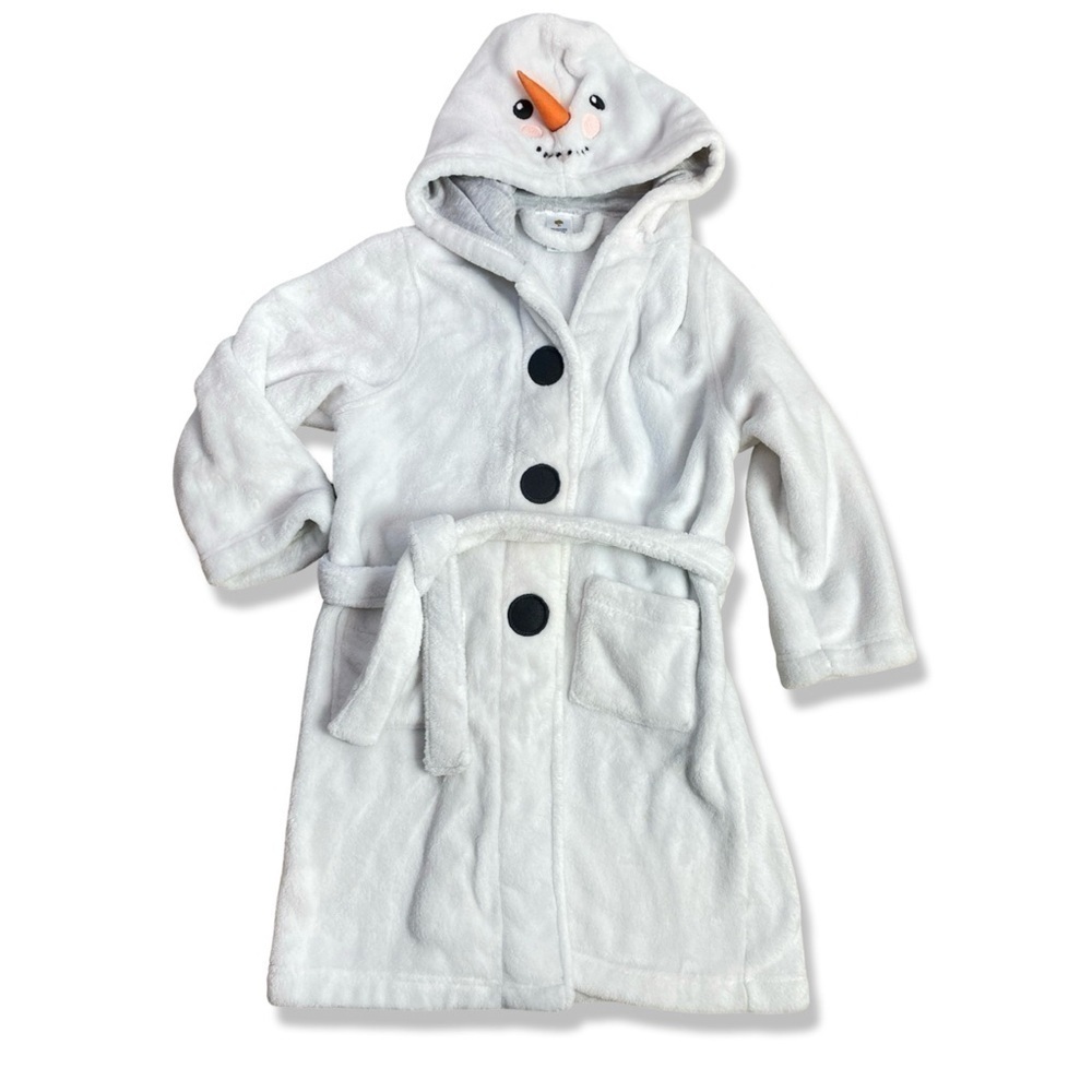 ⭐️TUCKER + TATE Snowman Kids Robe